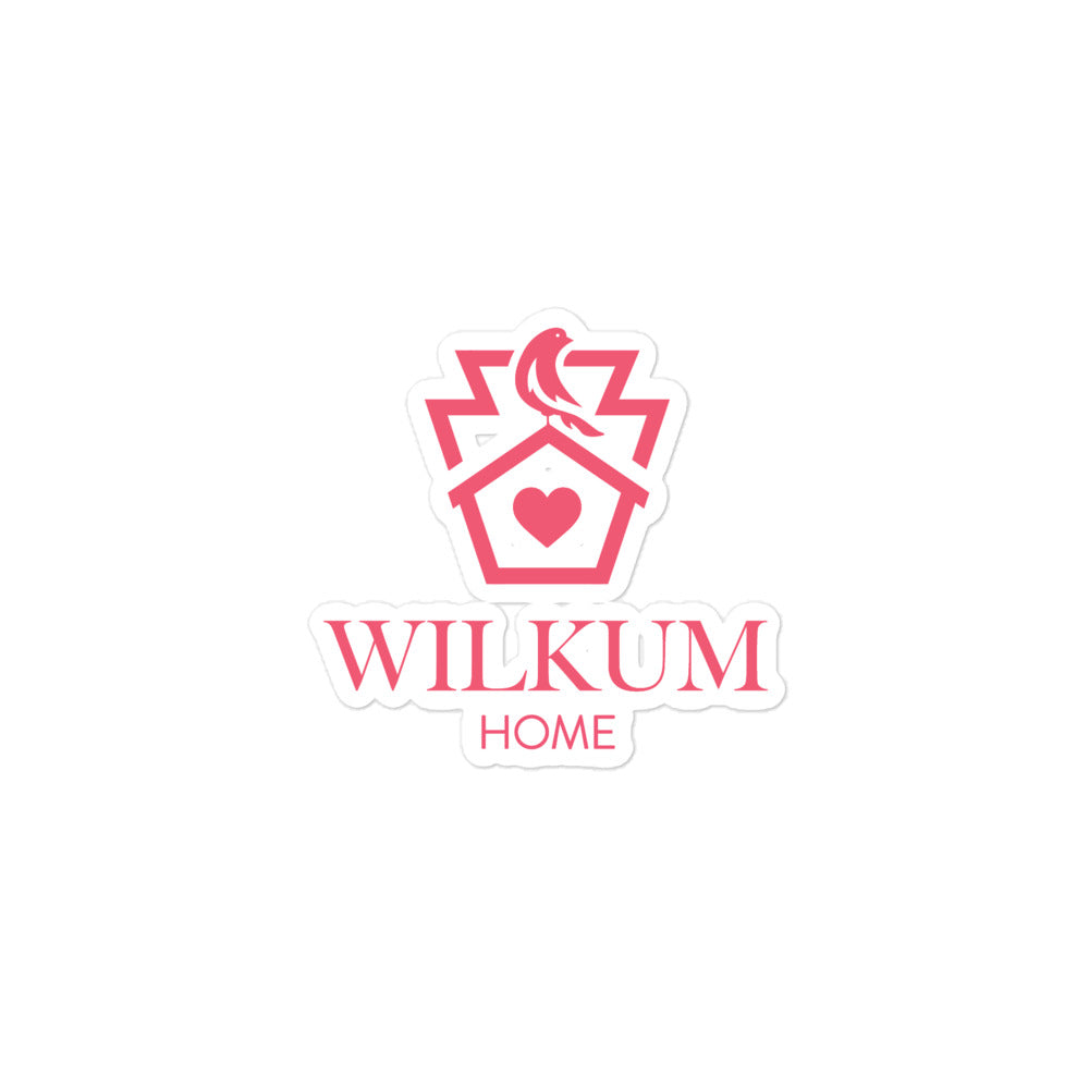 Wilkum Home Sticker